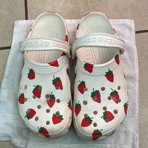 Strawberry crocs